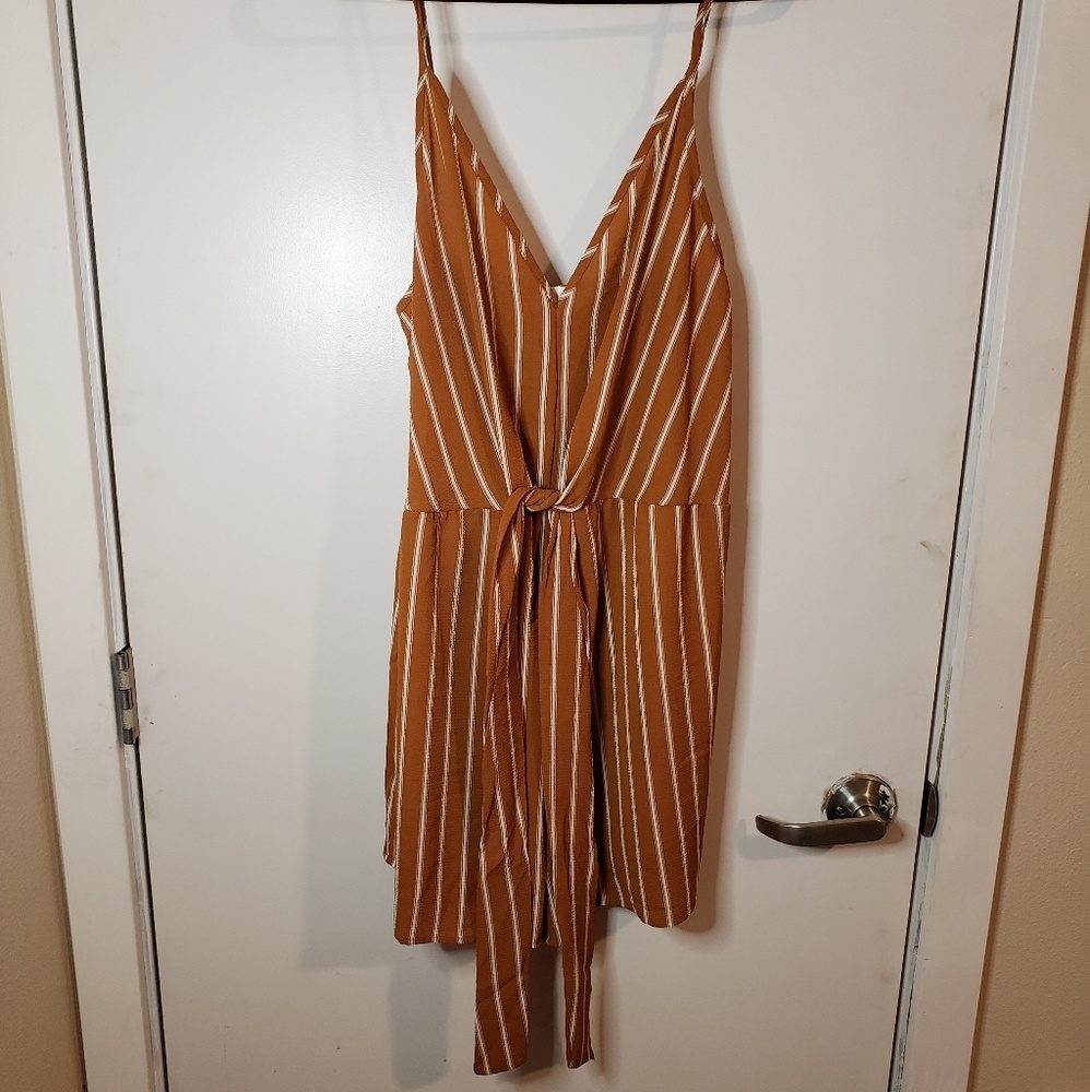 CJLA  Tessa romper, mustard